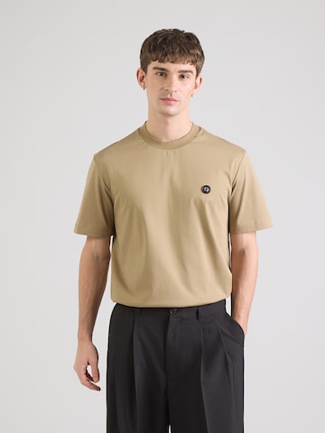 BOSS Футболка 'C-Taut' в Бежевый: спереди