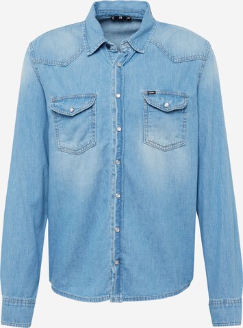 LTB Button Up Shirt 'Rohan' in Blue: front