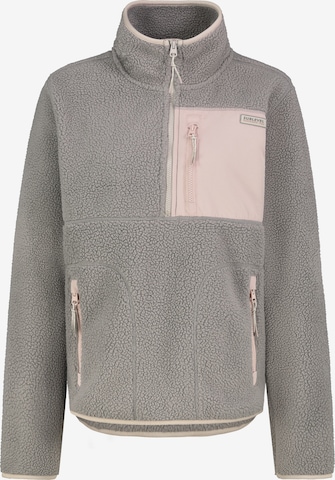 Sublevel Fleece jas in Grijs: voorkant