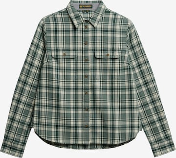 Chemisier Superdry en vert : devant