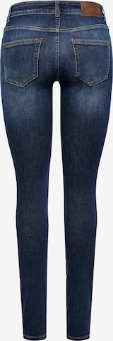 ONLY Skinny Jeans 'Blush' in Blau