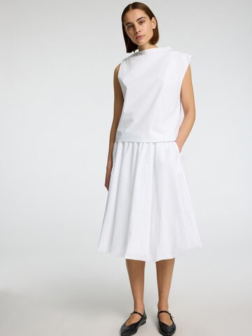 Jupe 'SLFAster' SELECTED FEMME en blanc