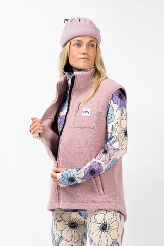 Gilet Eivy en rose : devant
