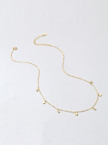 Hey Happiness - Cadena 'Petite Heart' en oro