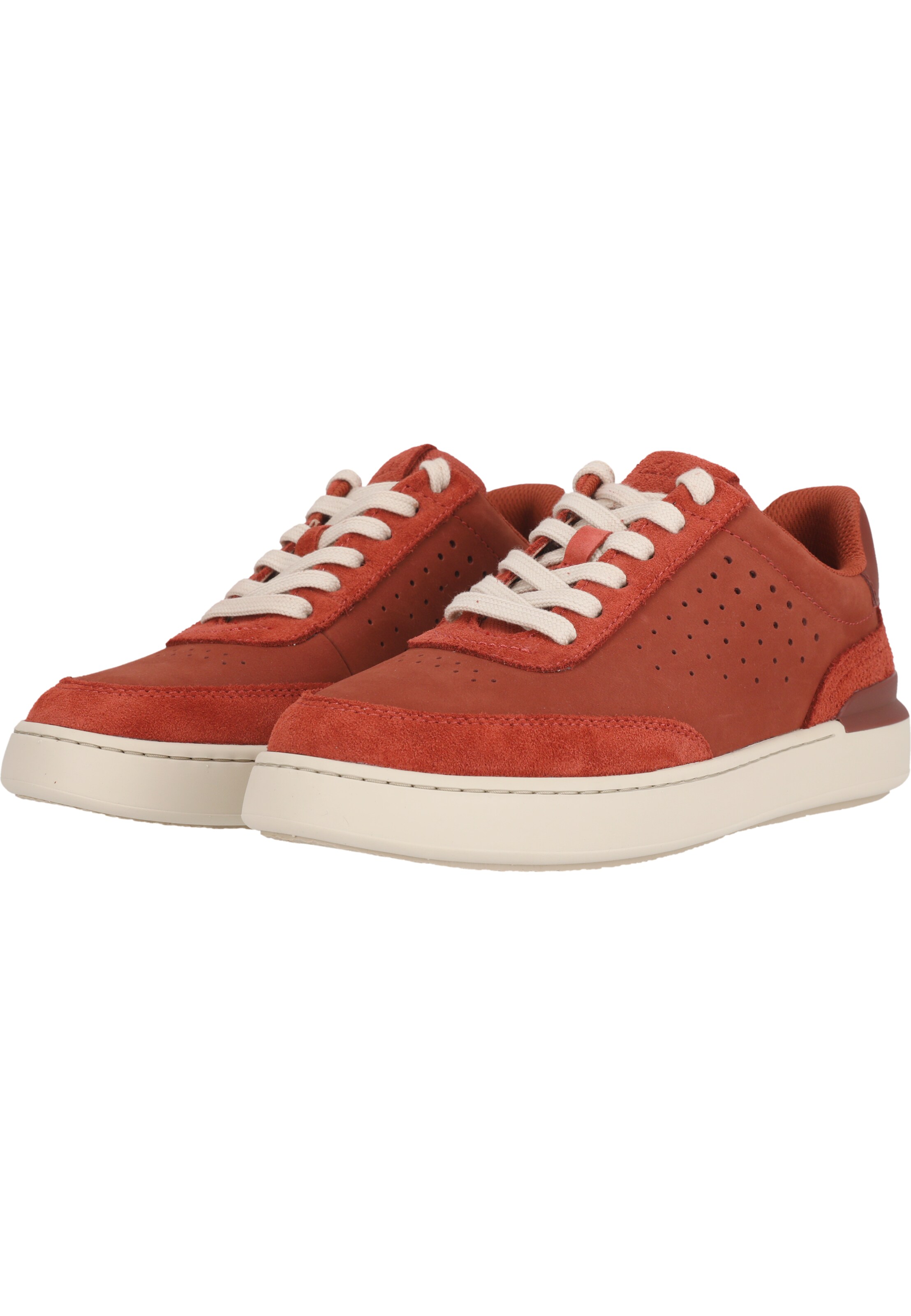 CLARKS Sneakers laag 'Courtlite' in Oranje