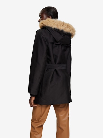 ESPRIT Winterparka in Schwarz