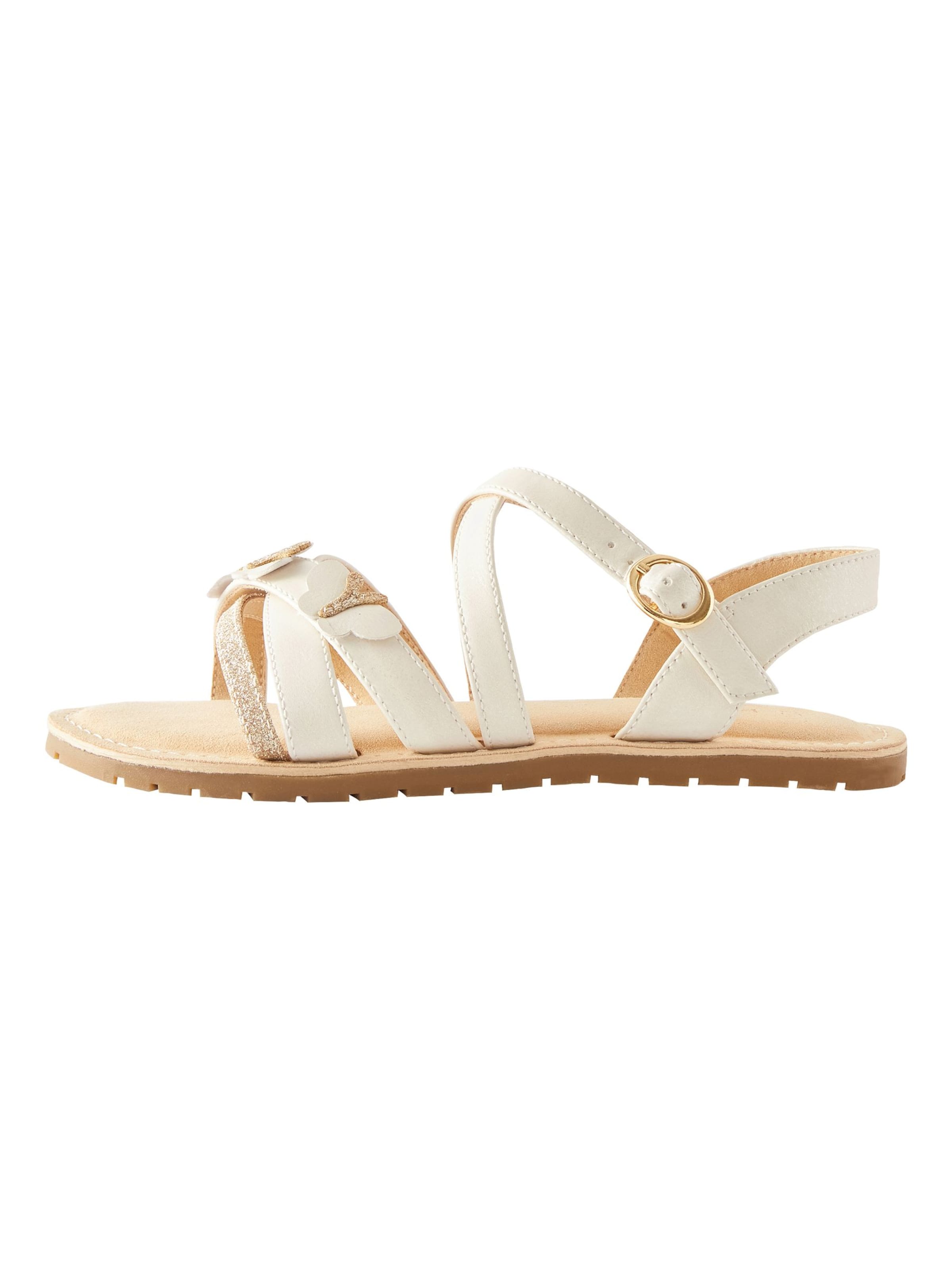 Sandales Next en blanc : devant
