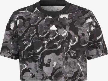 T-Shirt fonctionnel 'Future Icons' ADIDAS PERFORMANCE en gris : devant