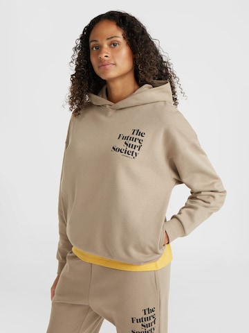 O'NEILL Sportief sweatshirt in Beige: voorkant