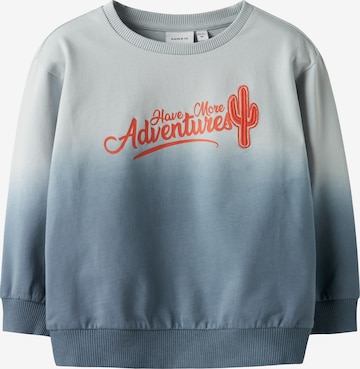 Felpa 'NMMHAKKI' di NAME IT in blu: frontale