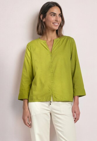 STREET ONE Blouse in Green: front