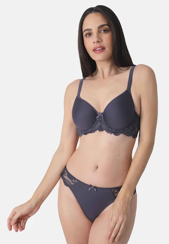 sassa Bra 'CLASSIC LACE' in Blue: front