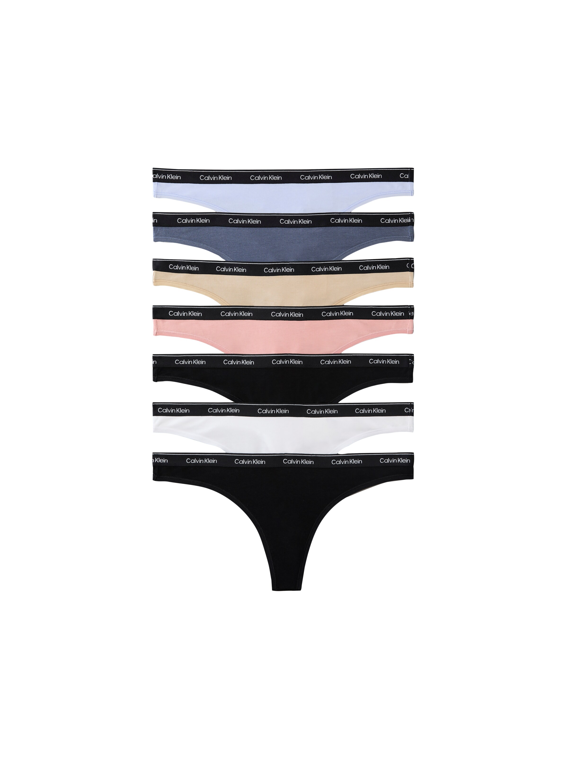 Calvin Klein Underwear String in Beige: voorkant