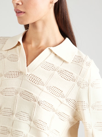 VERO MODA Sweater 'VMMARVELOUS' in Beige