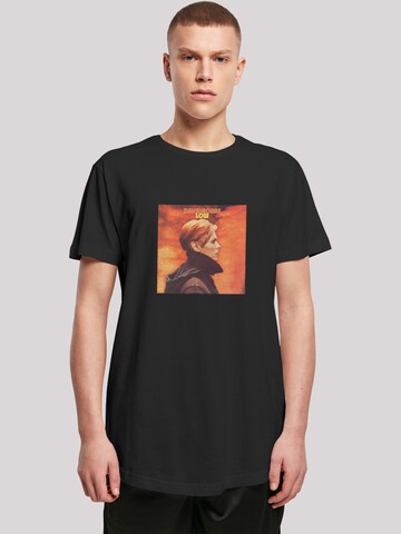 T-Shirt 'David Bowie Low Album Cover' F4NT4STIC en noir : devant