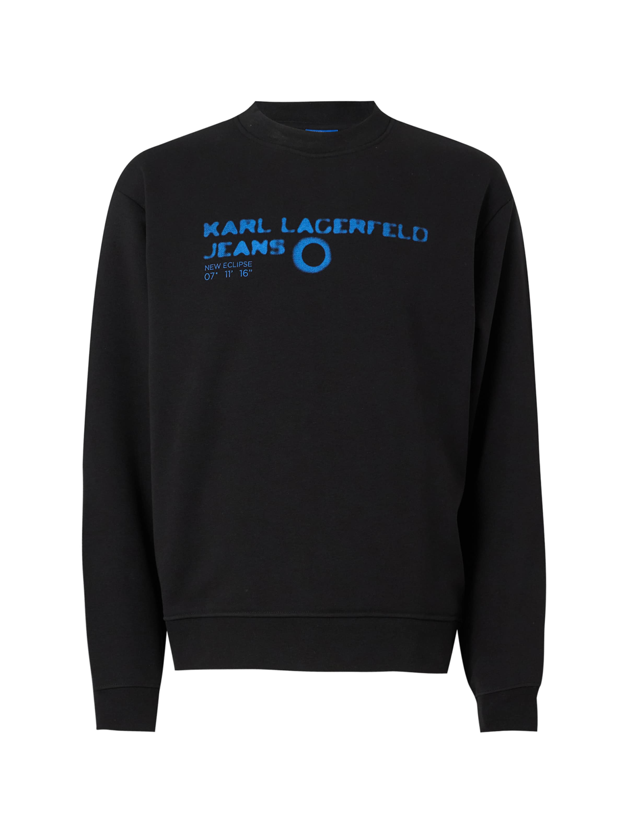 KARL LAGERFELD JEANS Majica | modra / črna barva, Prikaz izdelka