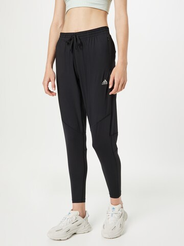 ADIDAS SPORTSWEAR Regular Sportbroek 'Fast ' in Zwart: voorkant