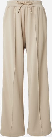 EA7 Emporio Armani Wide Leg Housut värissä harmaa: etupuoli