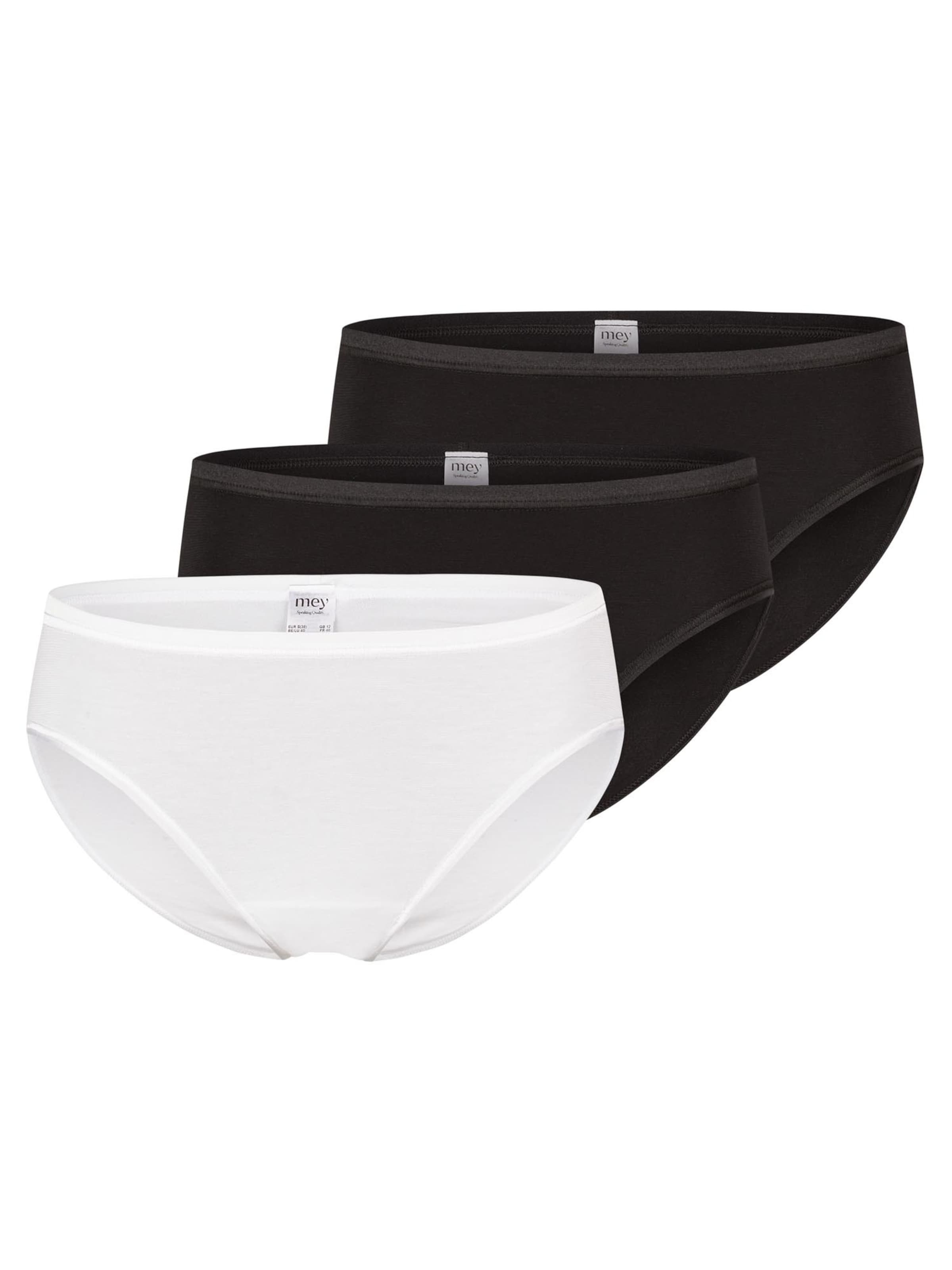Mey Panty 'Modal Pure' in Black: front