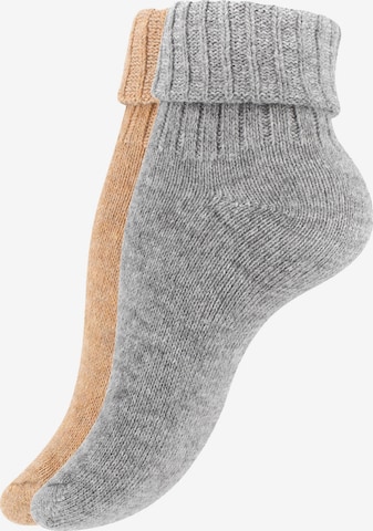 Cotton Prime - Meias em bege: frente