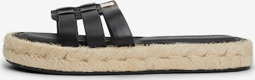 TOMMY HILFIGER Pantolette in Schwarz: predná strana