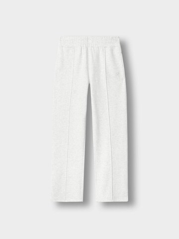 Burocs Wide Leg Sporthose 'Sweat Seam'‌‌‌‌ in Grau: Vorderseite