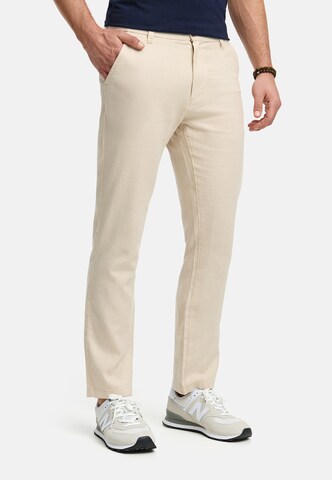 INDICODE JEANS Regular Broek in Beige