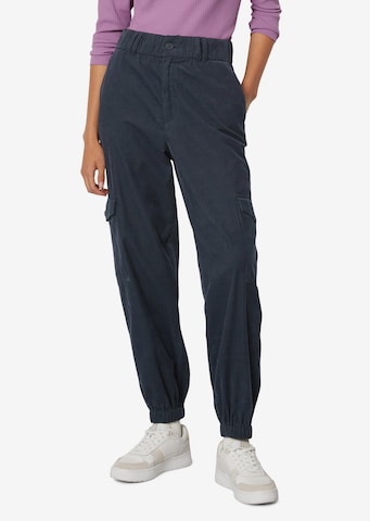 Marc O'Polo DENIM Regular Broek in Blauw: voorkant