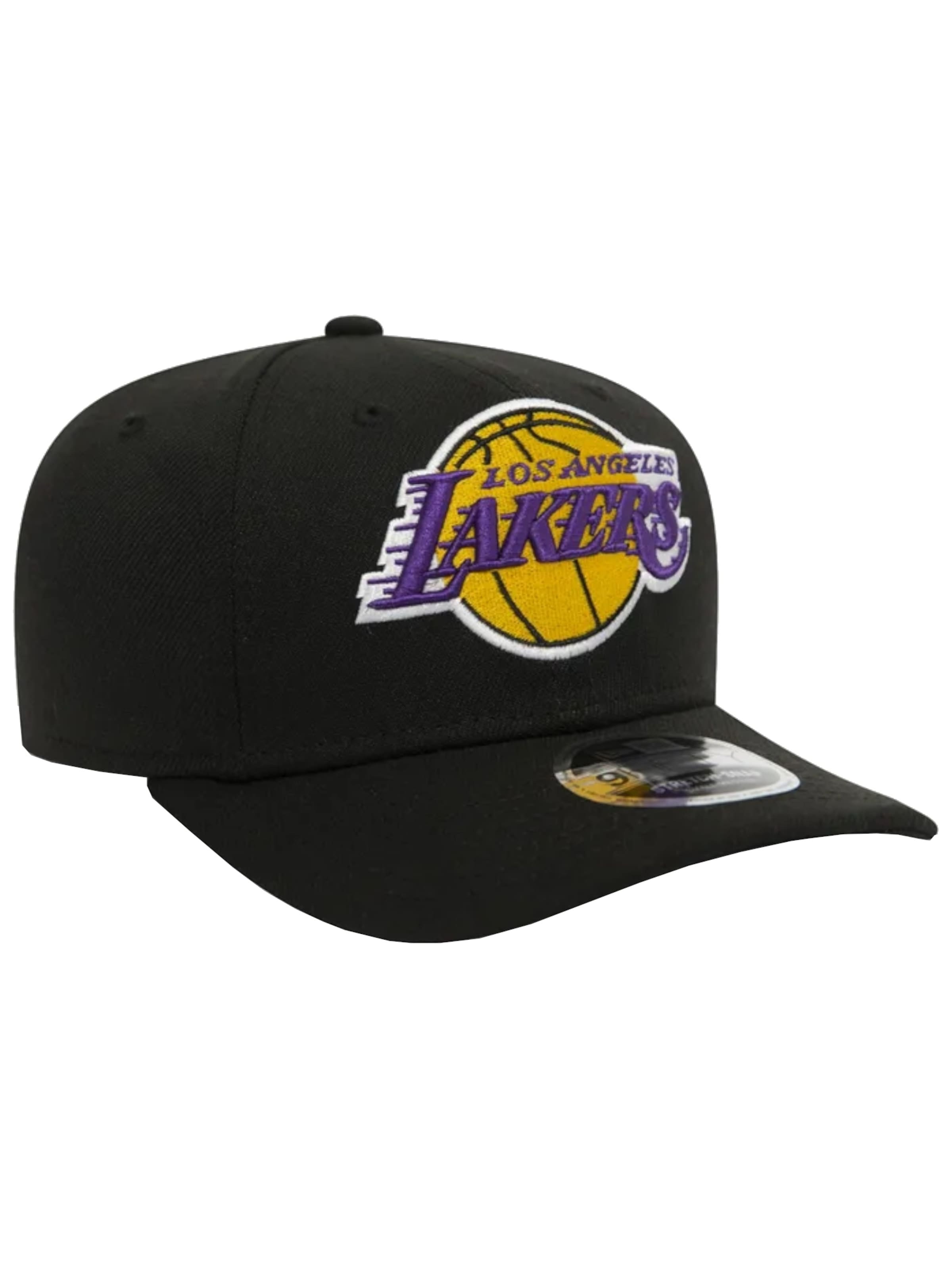 NEW ERA Cap 'New Era 9FIFTY Los Angeles Lakers NBA Stretch' in Black