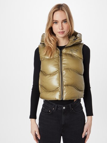 Superdry Bodywarmer in Groen: voorkant