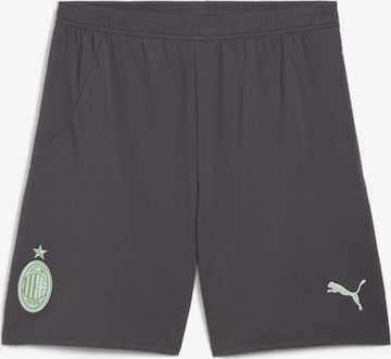 PUMA Sports trousers 'AC Milan 24/25' in Grey: front
