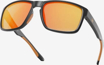 Lunettes de soleil sport 'MowMow Floater Sunglasses - Sports Glasses - Cycling Glasses - Floating Sunglasses - Polarized - Men - Women' Mowmow en orange : devant
