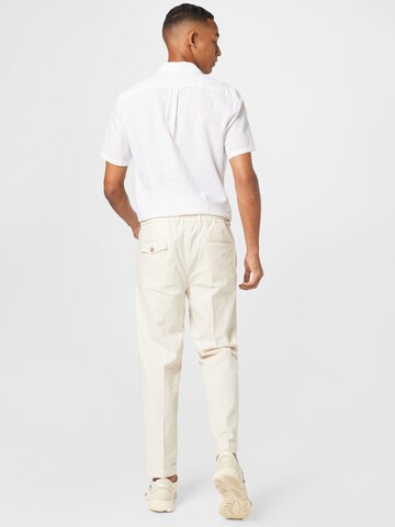 SELECTED HOMME Regular Pleated Pants 'Martin' in White