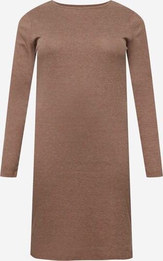 Urban Classics Curvy Pletené šaty - hnedá, Produkt