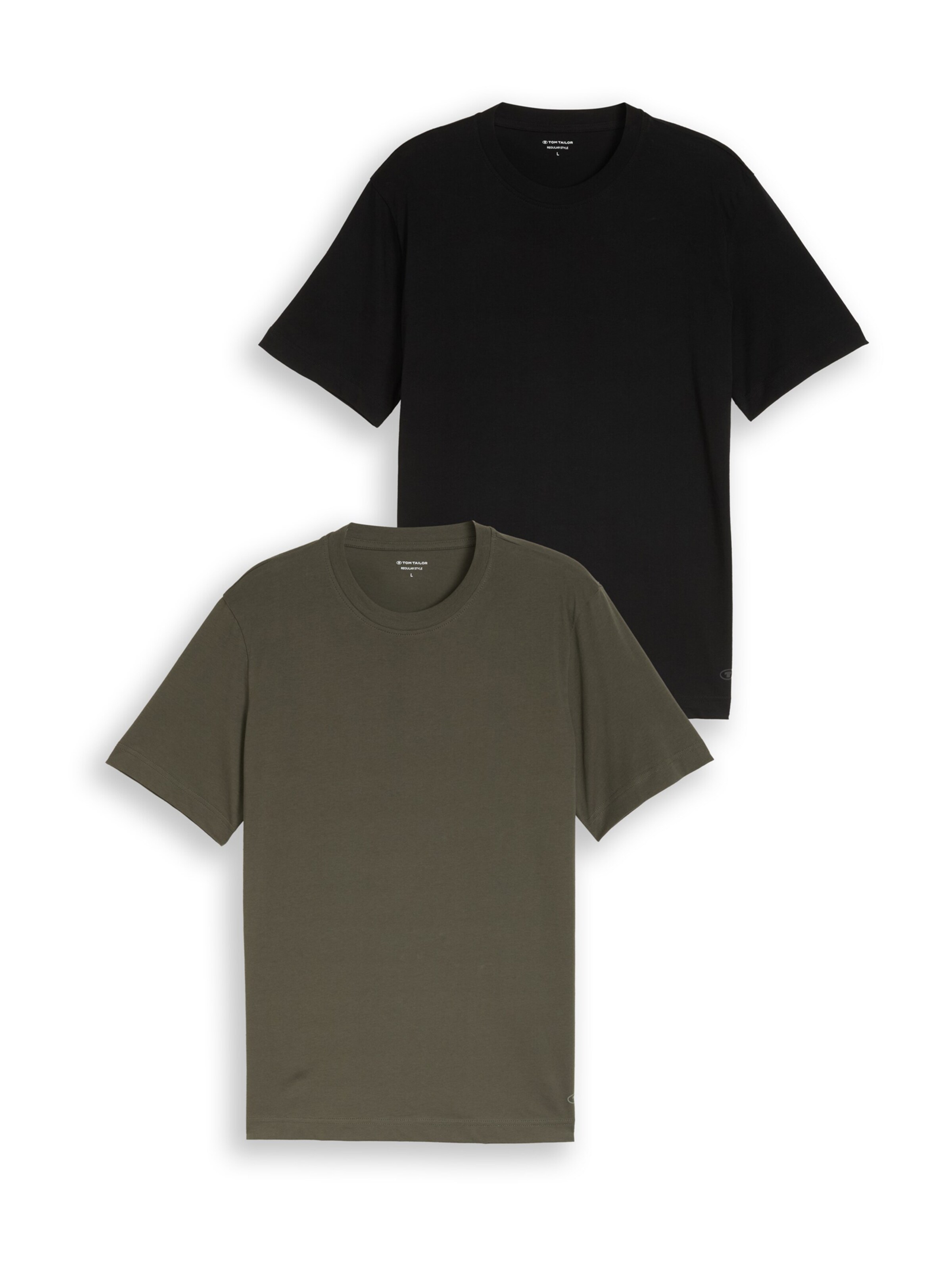 TOM TAILOR - Camiseta en verde: frente