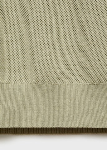 MANGO MAN Sweater 'Ten' in Green