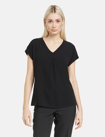 TAIFUN Blouse in Black: front