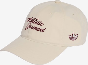ADIDAS ORIGINALS Hætte 'Dad' i hvid: forside