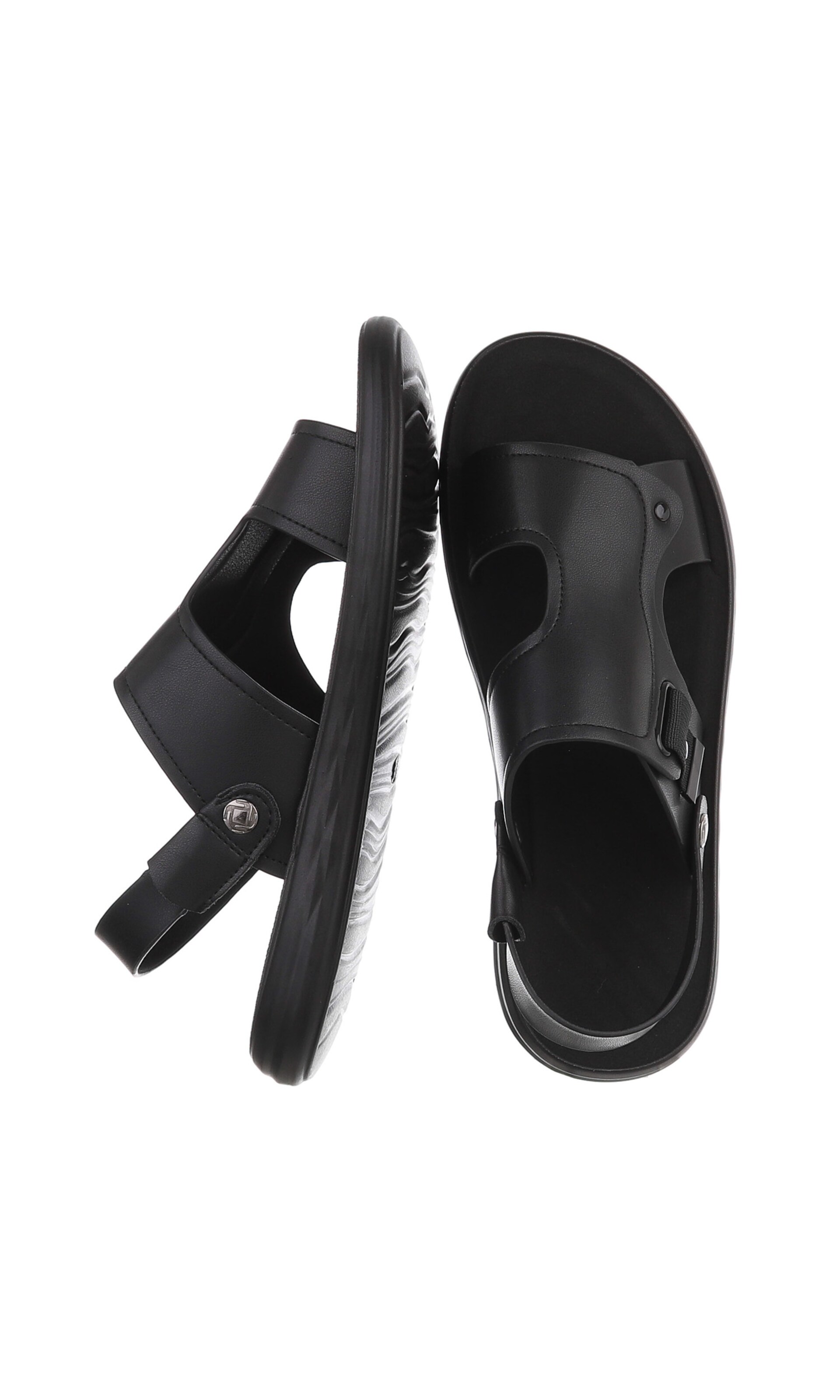 CoolWalk Sandals in Black