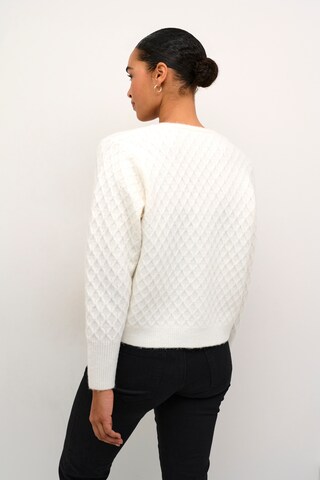 Kaffe Gebreid vest 'Selma' in Wit