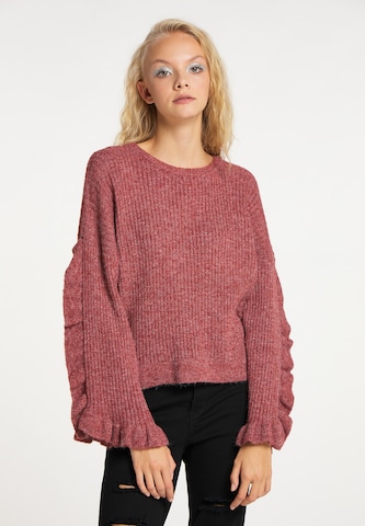 myMo ROCKS Pullover in Rot: predná strana