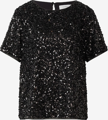 Chemisier COMMA en noir : devant