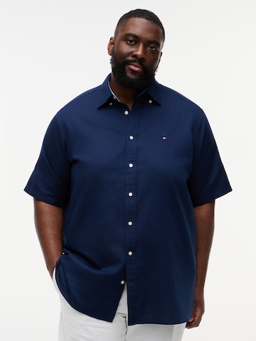 Tommy Hilfiger Big & Tall Comfort fit Koszula w kolorze niebieski: przód