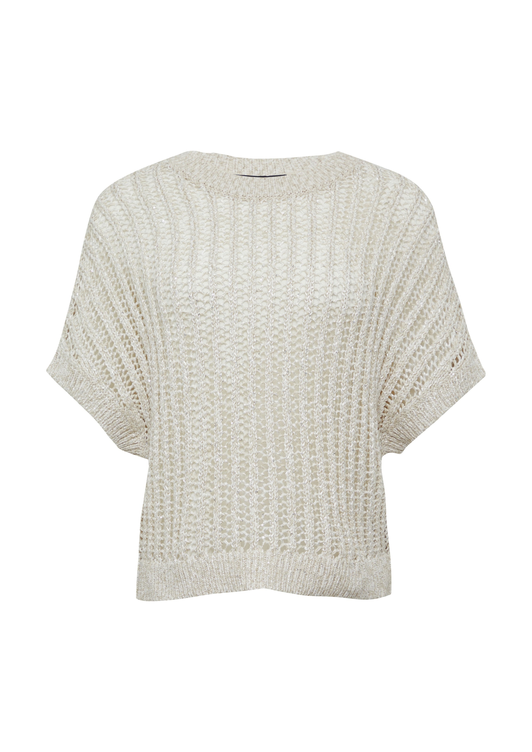 Pull-over COMMA en beige : devant