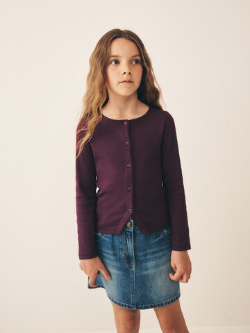 Cardigan Next en violet : devant