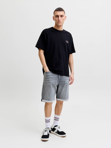 JACK & JONES Loose fit Jeans 'JJITONY JJASHER' in Grey