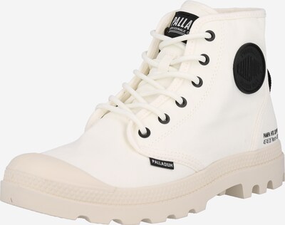 Palladium Lace-Up Boots 'Pampa' in Black / White, Item view