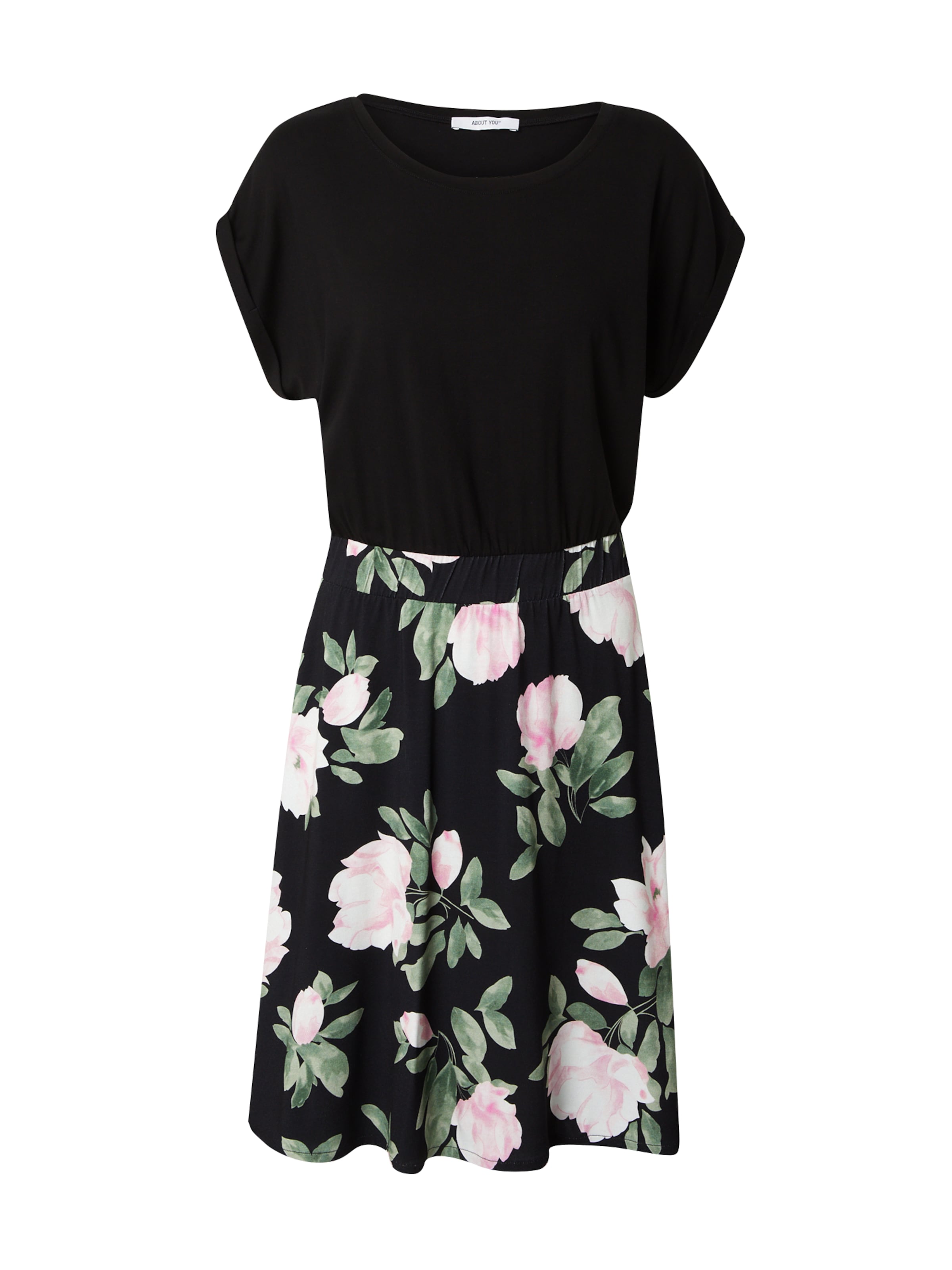 Rochie 'Marit' de la ABOUT YOU pe negru: față