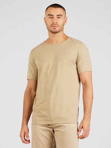 T-Shirt Lindbergh en gris : devant