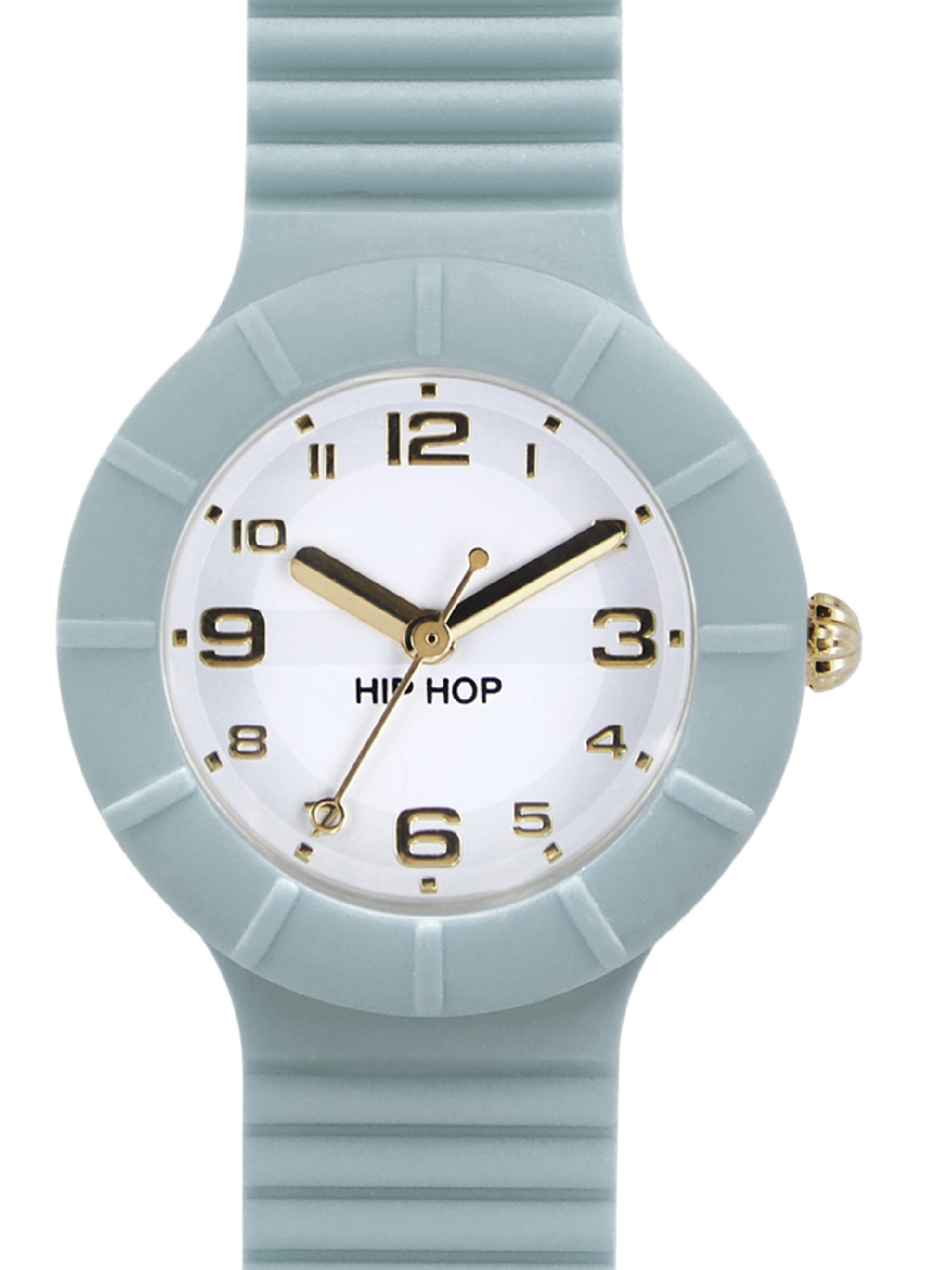 Hip Hop Analoguhr 'NUMBERS COLLECTION' in Blau: Vorderseite